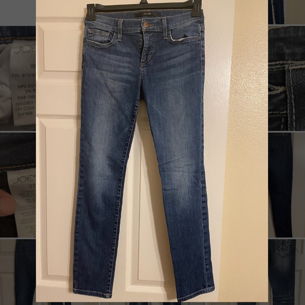Joe’s size 25 straight ankle jeans women